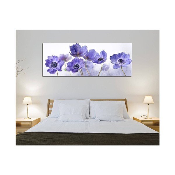 Obraz na plátne Violet, 80 × 30 cm-image-2