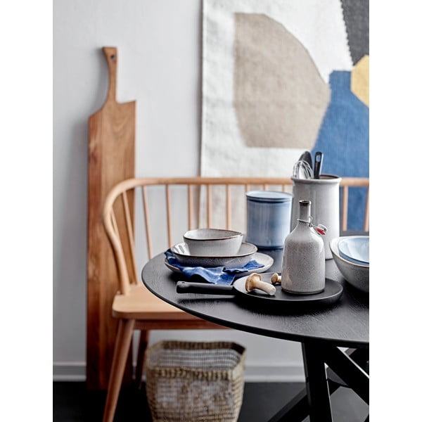Sivá kameninová misa Bloomingville Sandrine, ø 22 cm-image-3