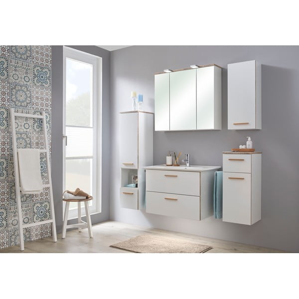 Biele keramické umývadlo bez batérie 80x47 cm Set 931 - Pelipal-image-2