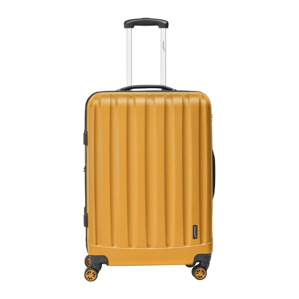Oranžový cestovný kufor Packenger Mariana, 112 l