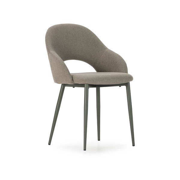 Zelené čalúnené jedálenské stoličky v súprave 2 ks Lia – Marckeric