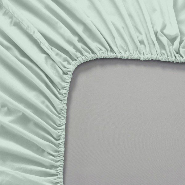Mentolovozelená elastická plachta Happy Friday Basic, 140 x 200 cm-image-1