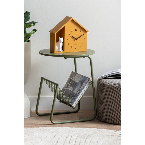 Kovový okrúhly odkladací stolík ø 40 cm Riqueza Revista – Leitmotiv-image-1