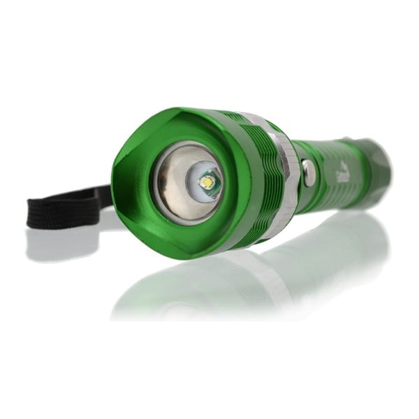 Zelené vreckové LED svietidlo Cattara ZOOM-image-3