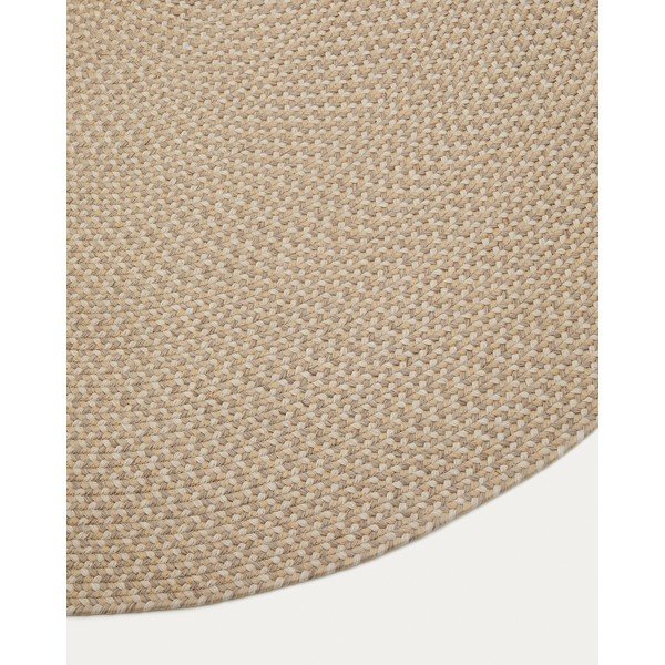 Béžový vonkajší koberec z recyklovaných vlákien 160x230 cm Rodhe – Kave Home-image-3