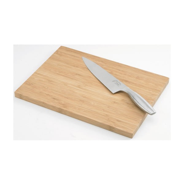 Doštička so šéfkuchárským nožom Jean Dubost Bamboo