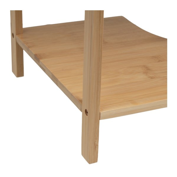 Bambusová skrinka pod umývadlo v prírodnej farbe 60x60 cm – Casa Selección-image-4