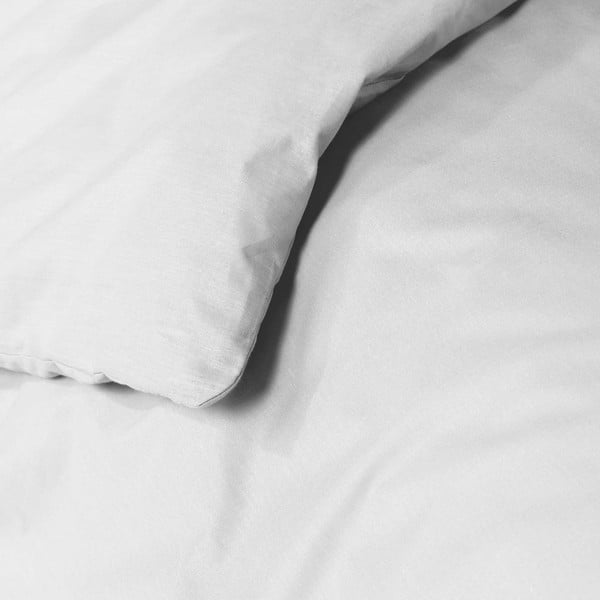 Biele bavlnené obliečky na jednolôžko 140x200 cm Lina – douceur d'intérieur-image-1
