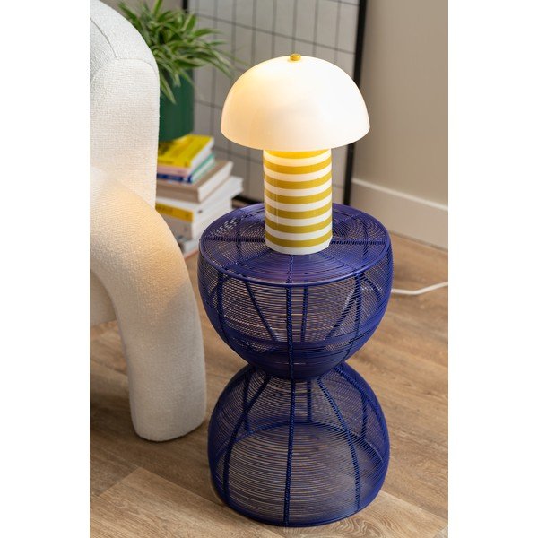 Kovový okrúhly odkladací stolík ø 30 cm Cuerda Doble – Leitmotiv-image-1