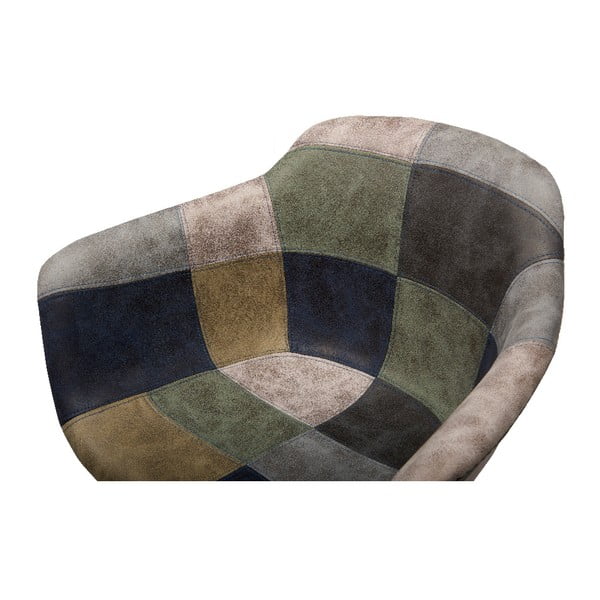 Sivá jedálenská stolička s nohami z bukového dreva Furnhouse Flame Patch-image-4