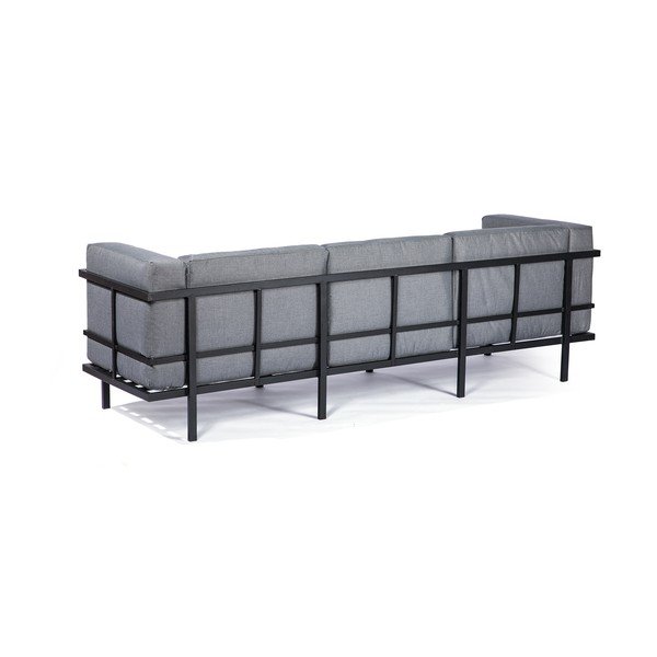 Set záhradného nábytku Bellisima s trojmiestnou pohovkou a stolíkom Loris, ø 60 cm-image-3