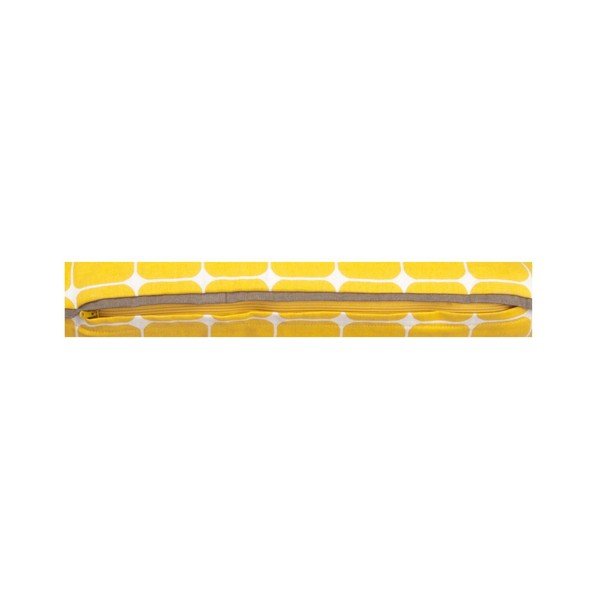 Vankúš s výplňou Tiles Yellow, 45x45 cm-image-4