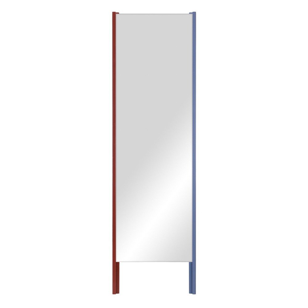 Stojacie zrkadlo s dreveným rámom 49x166 cm Lun – noo.ma