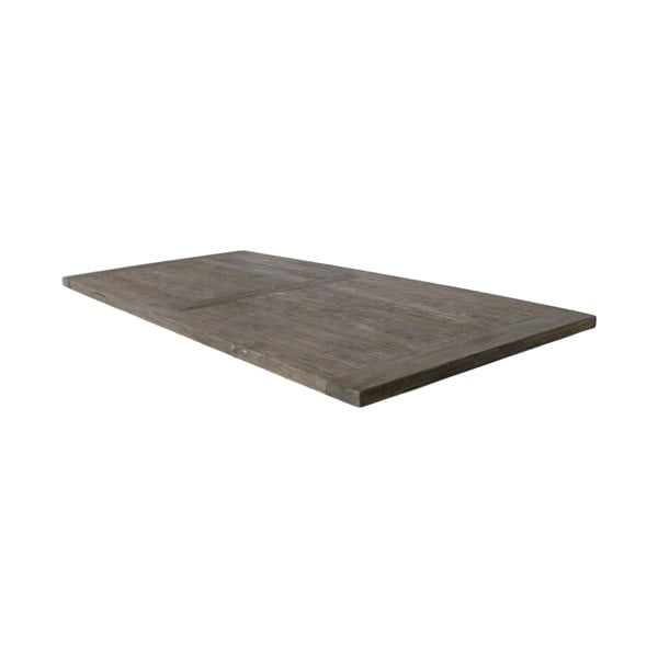 Sivá doska stola z teakového dreva HSM collection, 210 × 100 cm