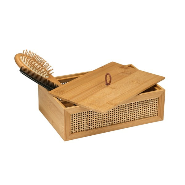 Bambusový kúpeľňový organizér Wenko Allegre, 22 x 7 cm-image-3