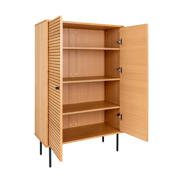 Skrinka v dekore duba v prírodnej farbe 80x130 cm Kyoto – House Nordic-image-4