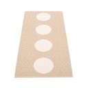 Béžový vnútorný a vonkajší behúň 70x150 cm Vera Beige – Pappelina