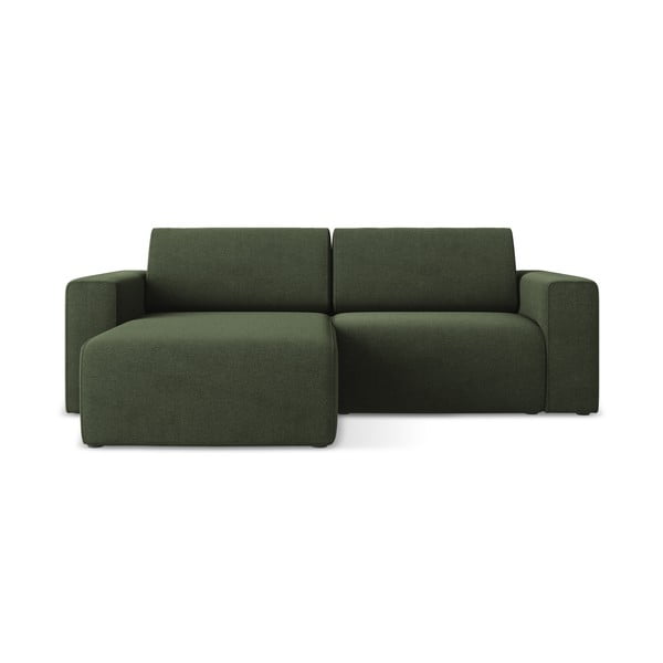 Zelená rohová pohovka (ľavý roh) Kalea – Makamii