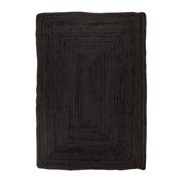 Čierny koberec House Nordic Bombay Rug, 180 x 120 cm