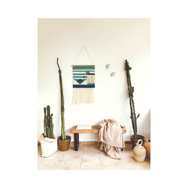 Bavlnená tapiséria Surdic Kinfolk, 48 x 48 cm-image-1