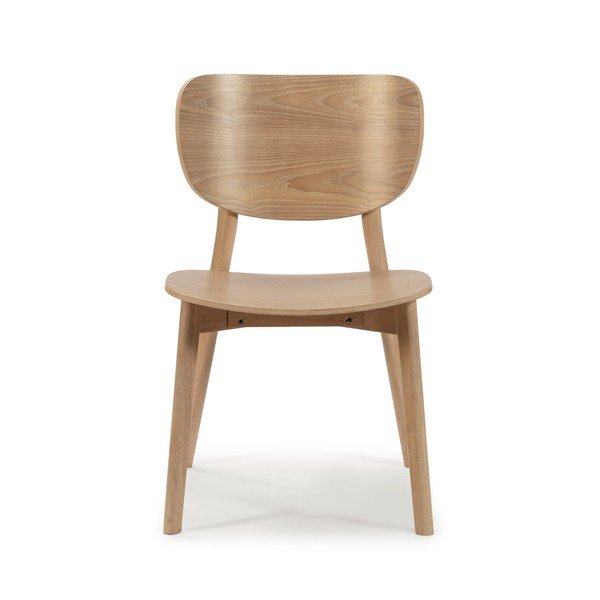 Prírodná drevená jedálenská stolička Marckeric Azara-image-2