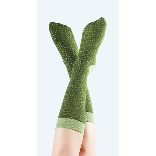 Zelené ponožky DOIY Cactus Mammillaria, veľ. 37 - 43