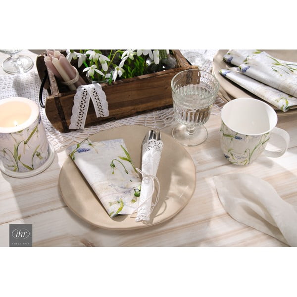 Papierové obrúsky v súprave 20 ks Little Snowdrops - IHR-image-1