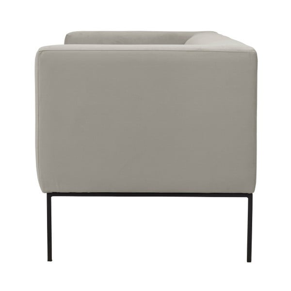 Béžová zamatová dvojmiestna pohovka Windsor & Co Sofas Neptune-image-3