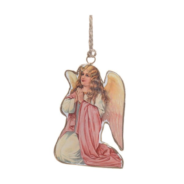 Vianočná závesná dekorácia v tvare anjela InArt Jasmine