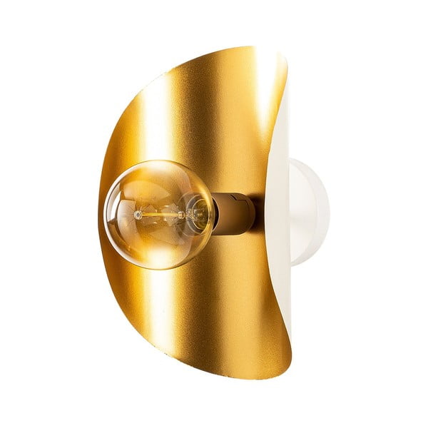 Nástenné svietidlo v bielo-zlatej farbe Sivani – Opviq lights