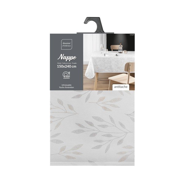 Obrus možnosť prania 150x240 cm Lonigold – douceur d'intérieur
