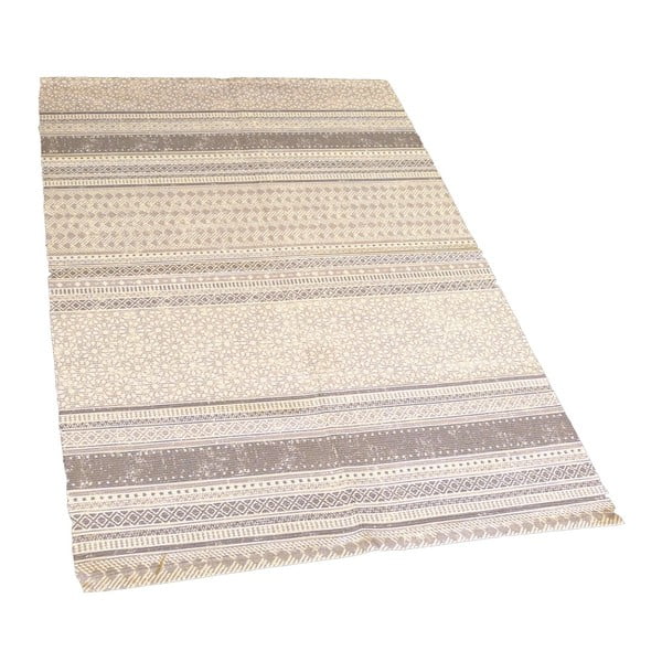 Hnedý koberec s prímesou bavlny Maiko Alfombra, 170 x 240 cm
