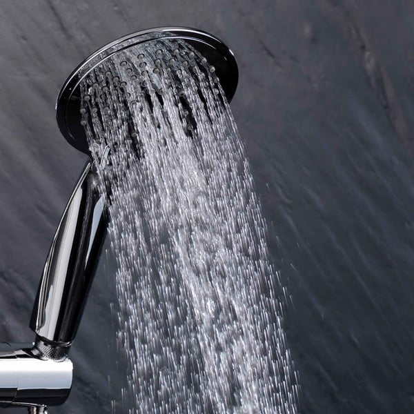 Plastová sprchová súprava v matne striebornej farbe s ručnou sprchou 70 cm Hydro – douceur d'intérieur-image-2