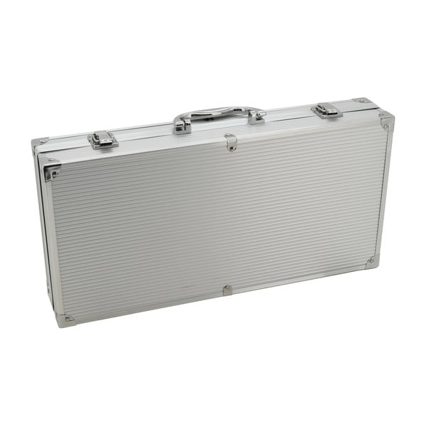 Súprava 11 kusov grilovacieho náradia v kufríku Cattara Alu Grey Line-image-4