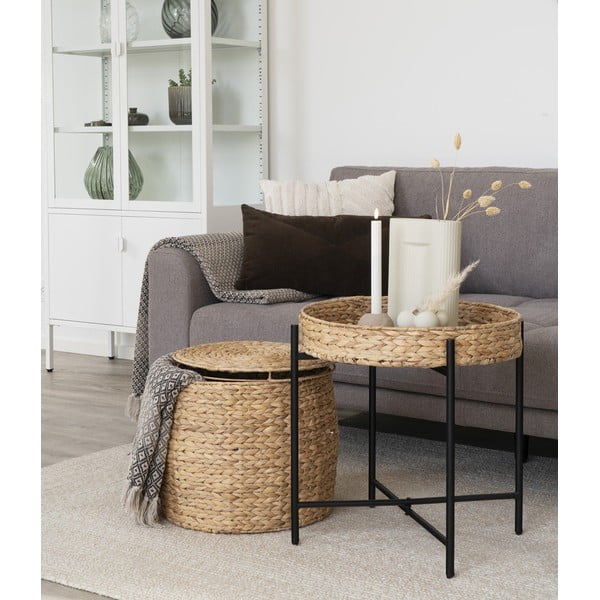 Okrúhly odkladací stolík ø 43 cm Delia – House Nordic-image-1