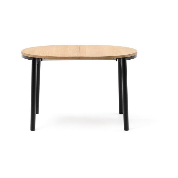 Rozkladací jedálenský stôl s doskou v dubovom dekore v prírodnej farbe 90x120 cm Montuiri – Kave Home