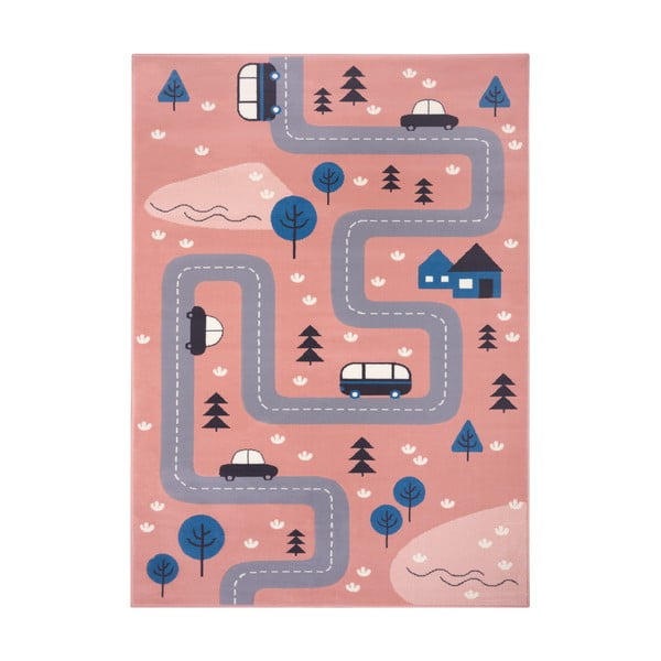 Ružový detský koberec 160x220 cm Adventures – Hanse Home