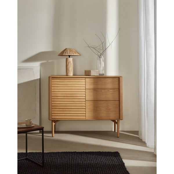 Stolová lampa v prírodnej farbe (výška 41 cm) Samse – Kave Home-image-2