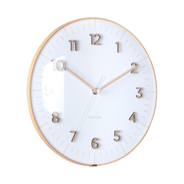 Nástenné hodiny ø 30 cm Esencia Dome – Karlsson-image-2
