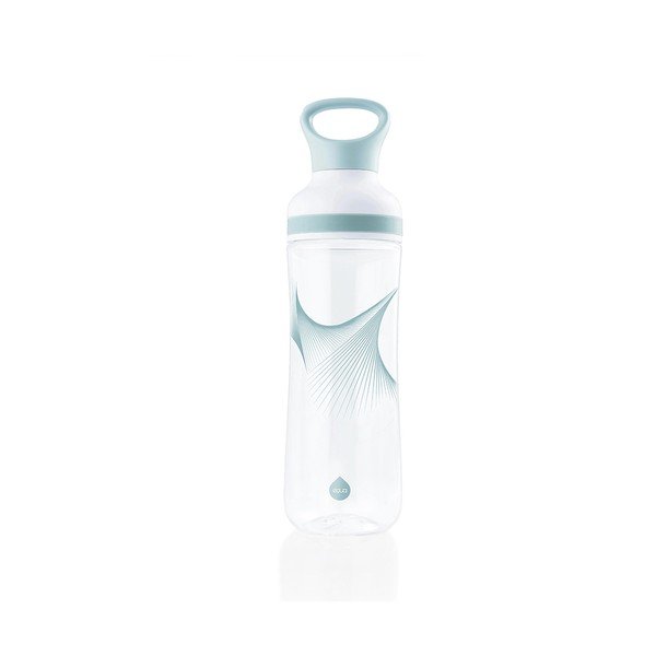 Modro-biela fľaša na vodu Equa Flow Wave, 800 ml