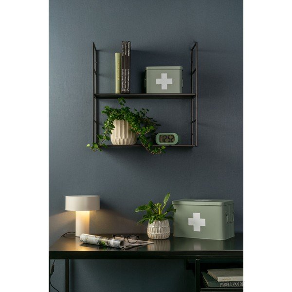 Mentolovozelená kovová lekárnička PT LIVING Medicine, šírka 31,5 cm-image-1