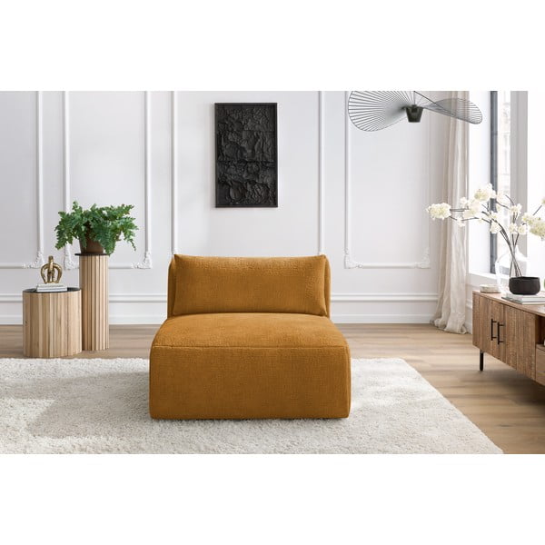 Modul pohovky v horčicovohnedej farbe Jeanne - Bobochic Paris-image-1