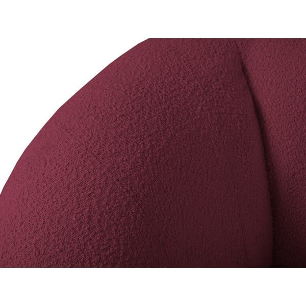 Vínové kreslo z textílie buklé Essen – Cosmopolitan Design-image-4