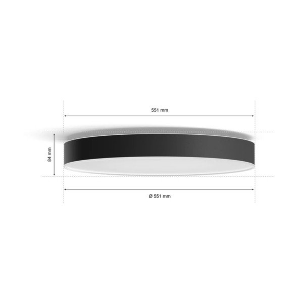 LED inteligentné stropné svietidlo 48 W Enrave – Philips Hue-image-4