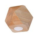 Bodové svietidlo v prírodnej farbe 12x12 cm Vige – Sollux