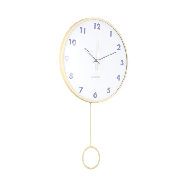 Kyvadlové nástenné hodiny Cheeky Dome – Karlsson-image-2