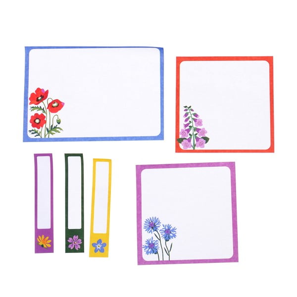 Poznámkové samolepky Wild Flowers - Rex London-image-2