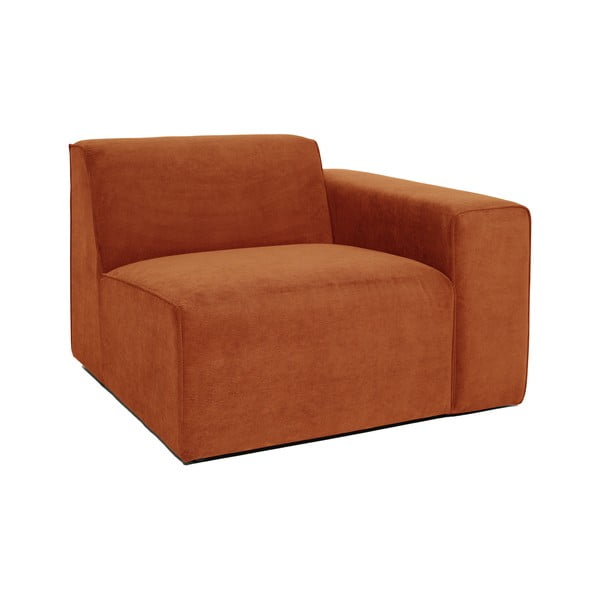 Oranžový menčestrový modul pohovky (pravý roh) Sting - Scandic-image-2