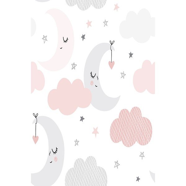 Detský protišmykový koberec Conceptum Hypnose Night Sky, 80 x 120 cm-image-2