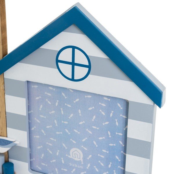 Sklenený rámček na stenu 43x27 cm Houses – Casa Selección-image-1